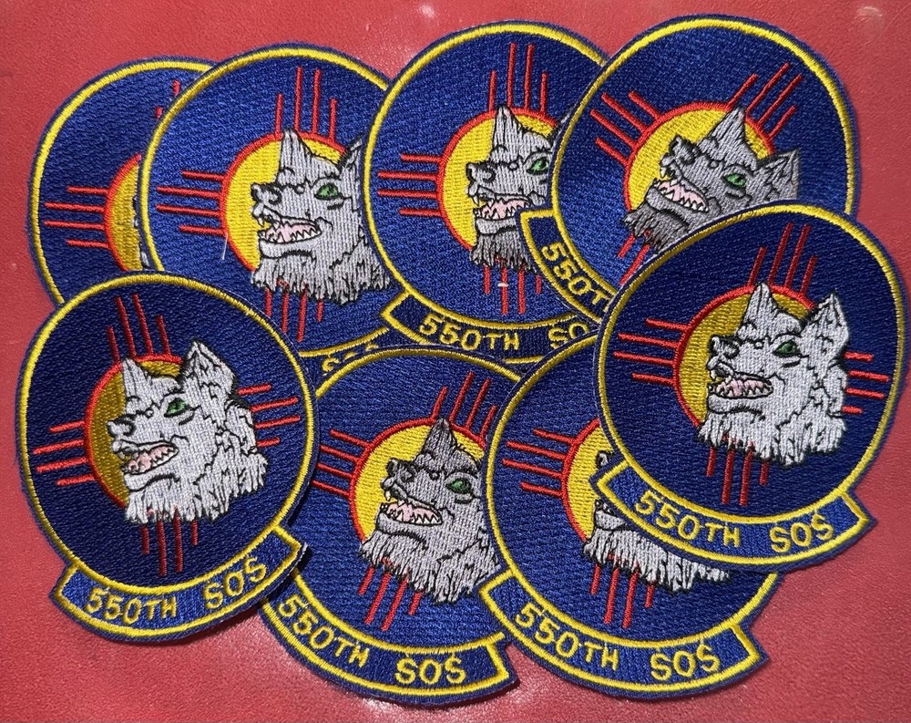 GWOT Era USAF 550th Special Operations Squadron Patch (AA)