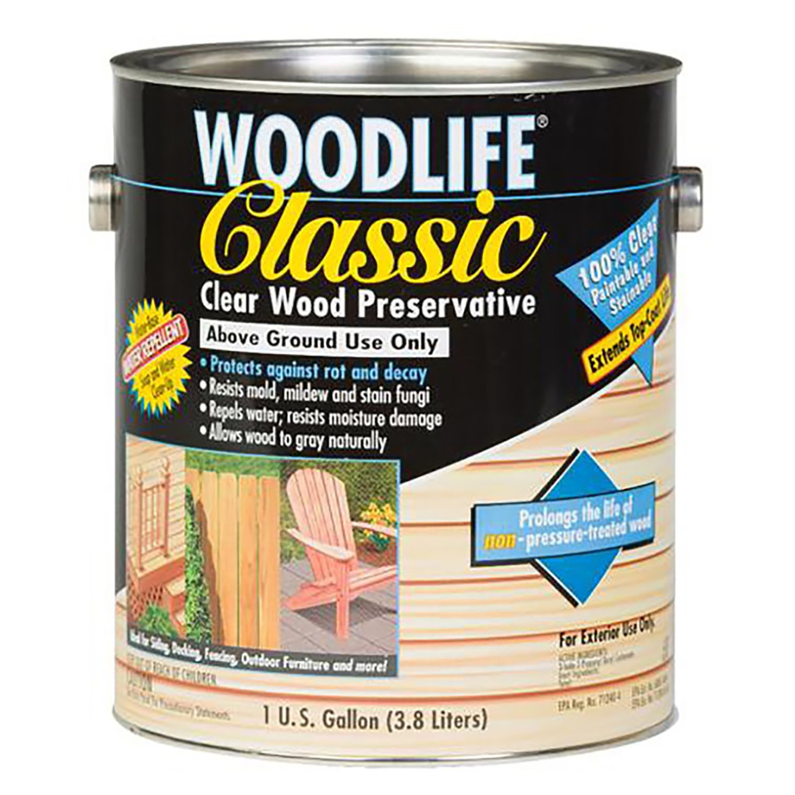 Wolman 903 Woodlife Classic Clear Wood Preservative gal