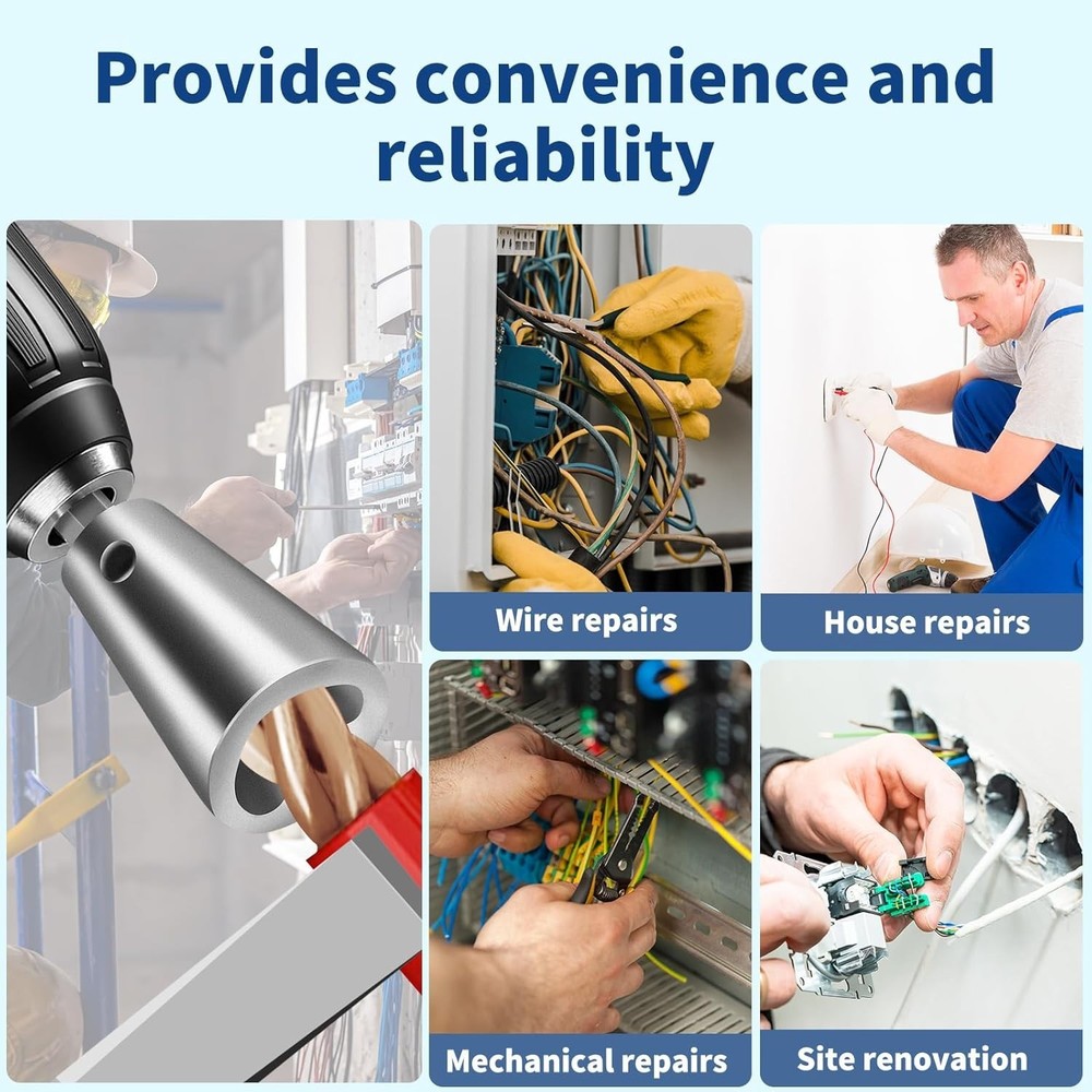 Professional Electrician Wire Stripping Tool for Drill – Boost Efficiency 30X