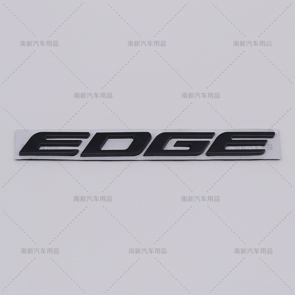 2015-2019 Edge Liftgate Logo Car Tailgate Hatch Emblem Badge Nameplate (Black)