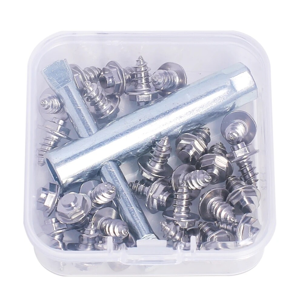 Screw-in Studs for Wading Boots,26pcs Wading Boot Studs for Felt Or Rubber Sole