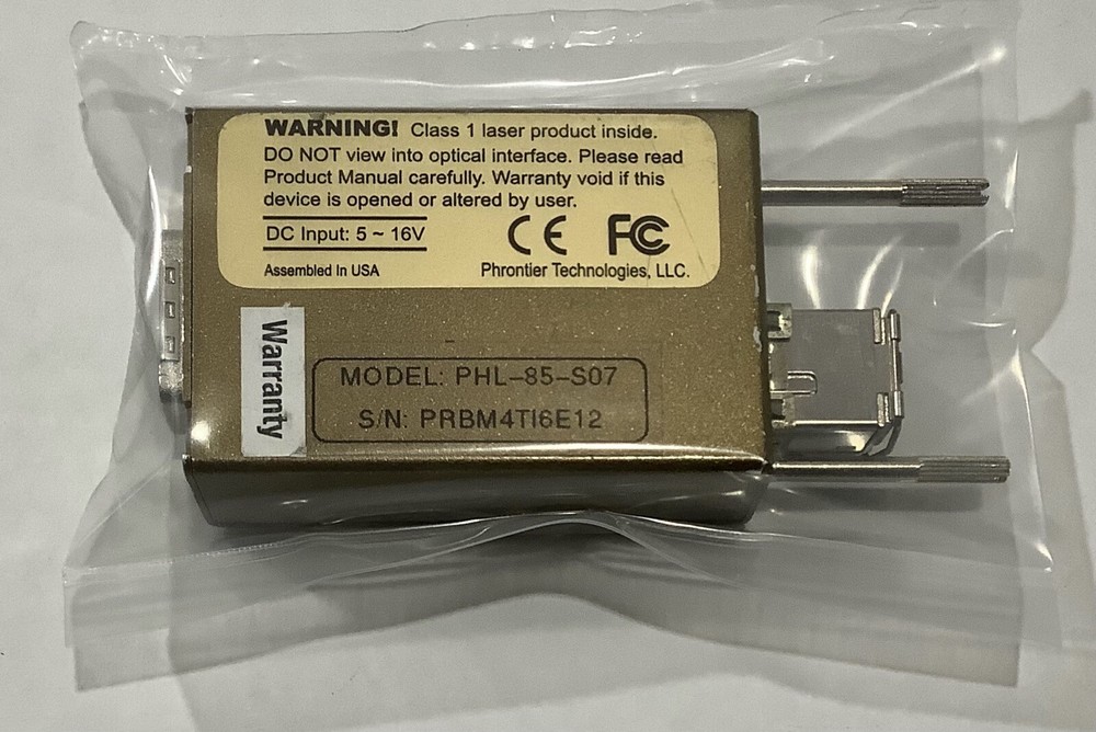 Phrontier Technologies PHIRE-FG Camera Link Fiber Adapter PHL-85-S07