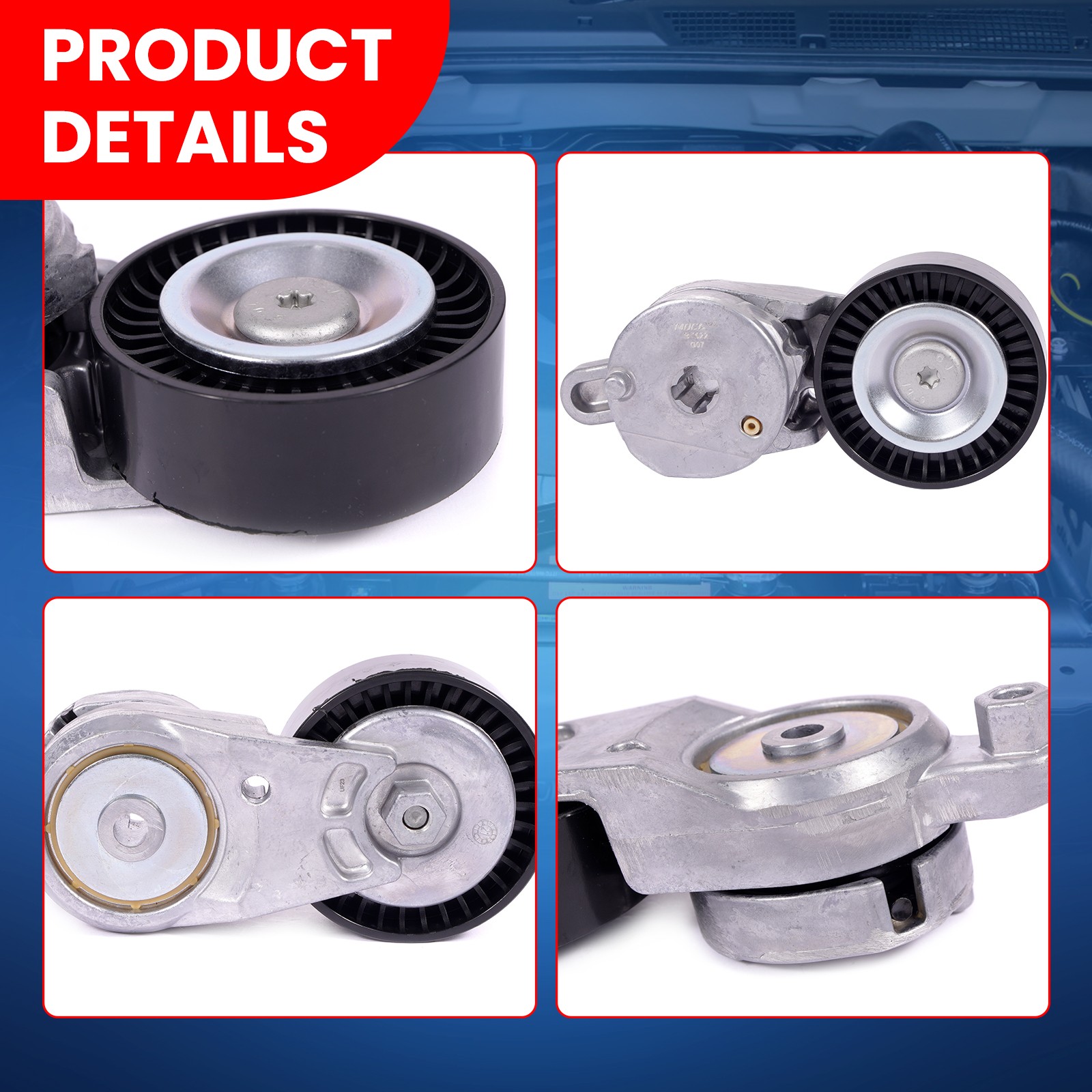 Serpentine Belt & Tensioner for 11-16 Scion tC 09-18 Toyota Camry RAV4 2.5L