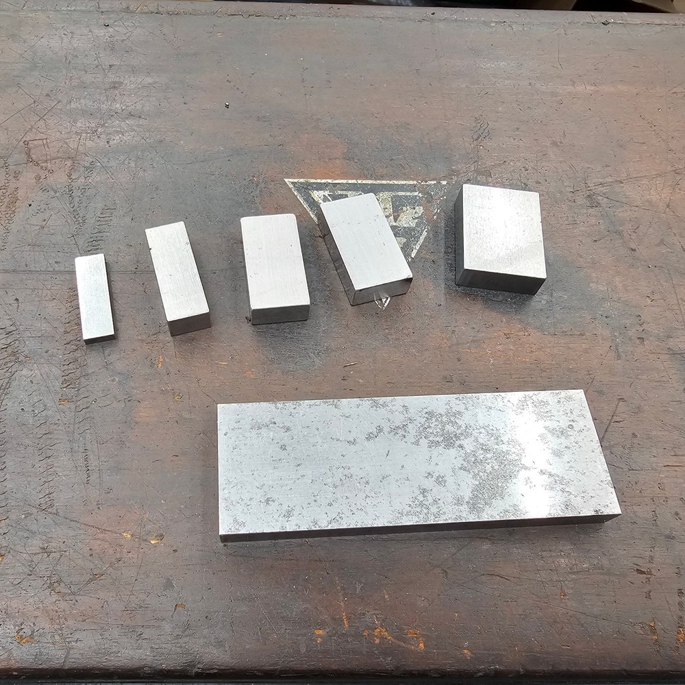 Dearborn Ellstrom .100-4" Steel Rectangular Gage Blocks Few Missing/Replacements