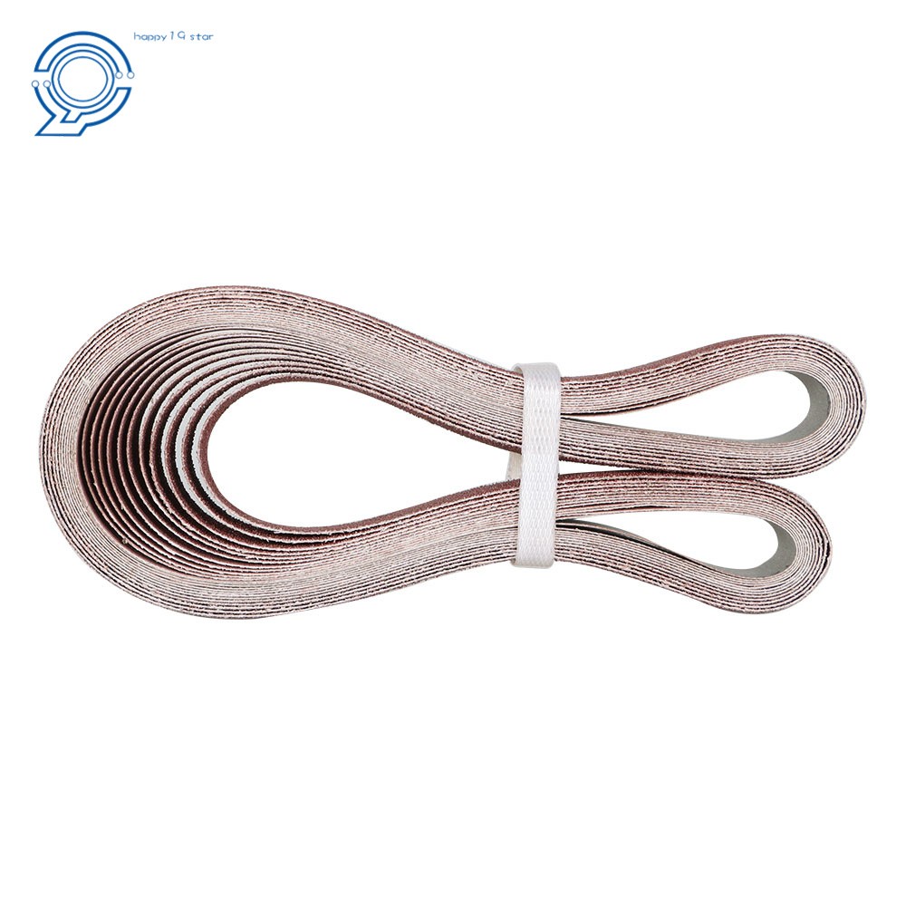 1 Inch x 42 Inch Sanding Belts 60 80 120 150 240 400 Grits Belt Sander 12 Pack