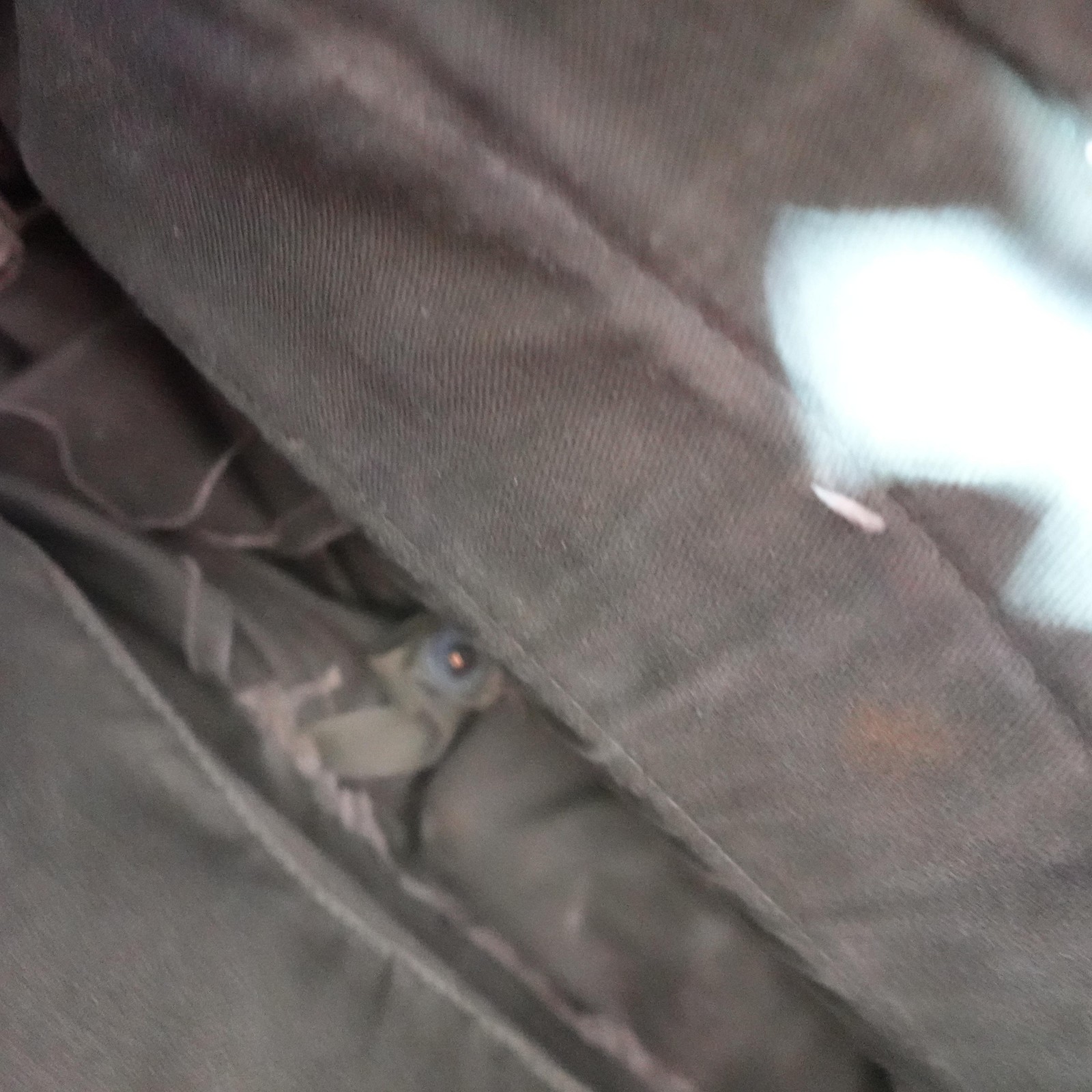 Vintage Military M-17 Field Bag Pouch Canvas OD Green Small Carry Case Gear