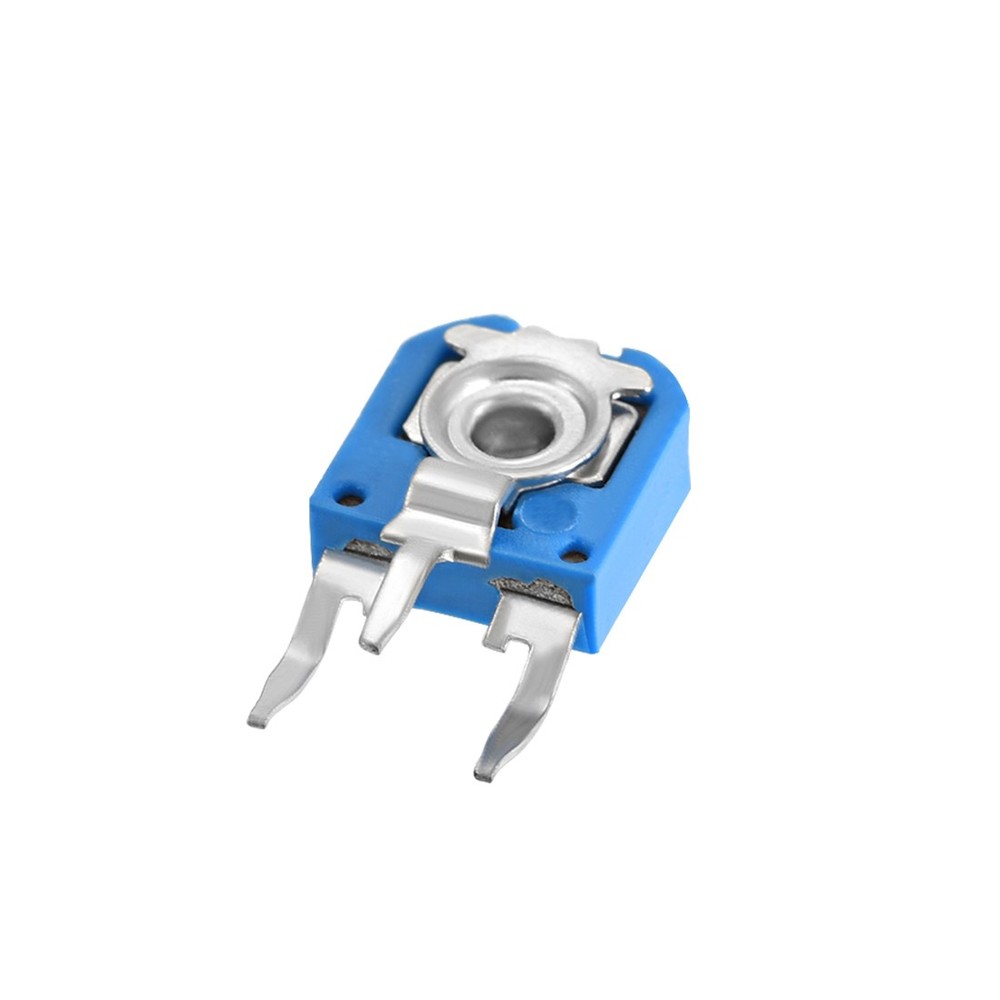 Trimmer Potentiometer 100K Ohm Adjustment Horizontal Variable Resistor 10Pcs
