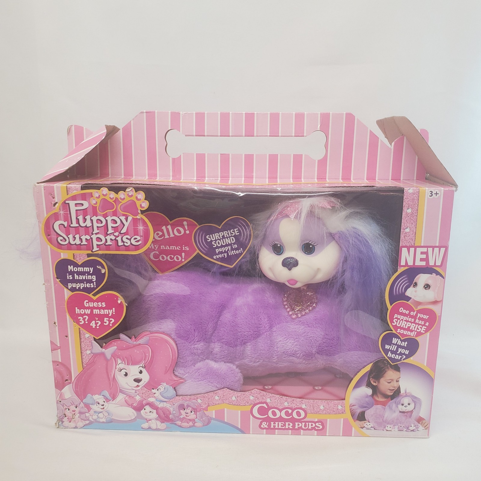 Puppy Surprise Coco & Her Pups Plush 3, 4, or 5 Puppies NEW *BOX DAMAGE*