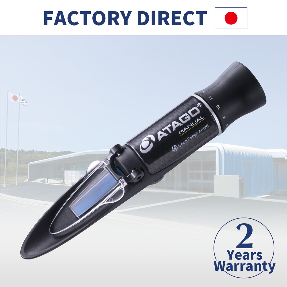 ATAGO Official Site Hand Held Brix & Salinity Refractometer MASTER-BX/S28M