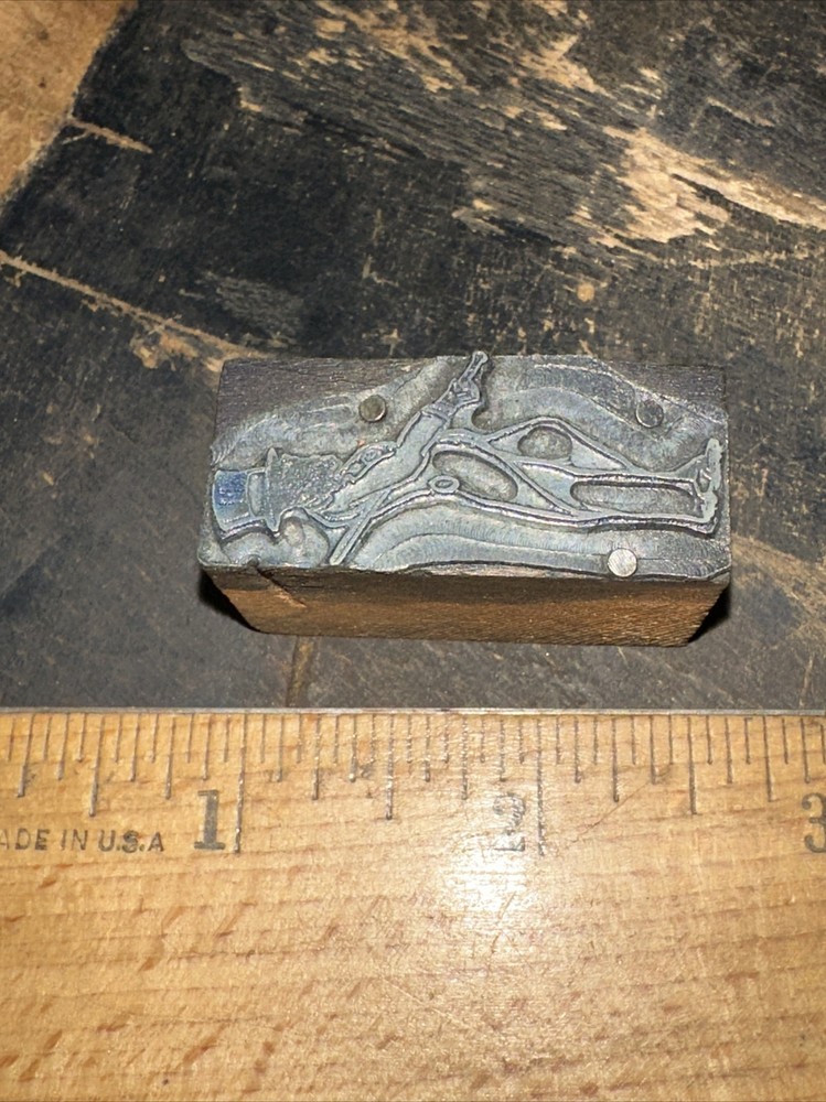 Printing Block “ Uncle Sam Figure? “ Nice Details!￼