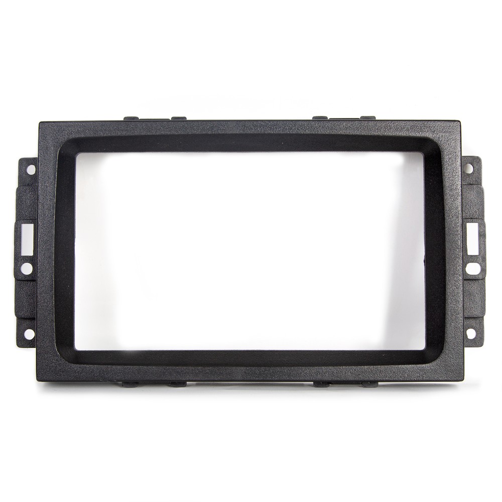 Double Din Dash Radio Install Kit For 2006-2007 Jeep Commander W/ Wire Harness