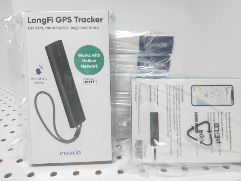 Invoxia LongFi GPS Tracker - This tracker works with Helium Network *read below*