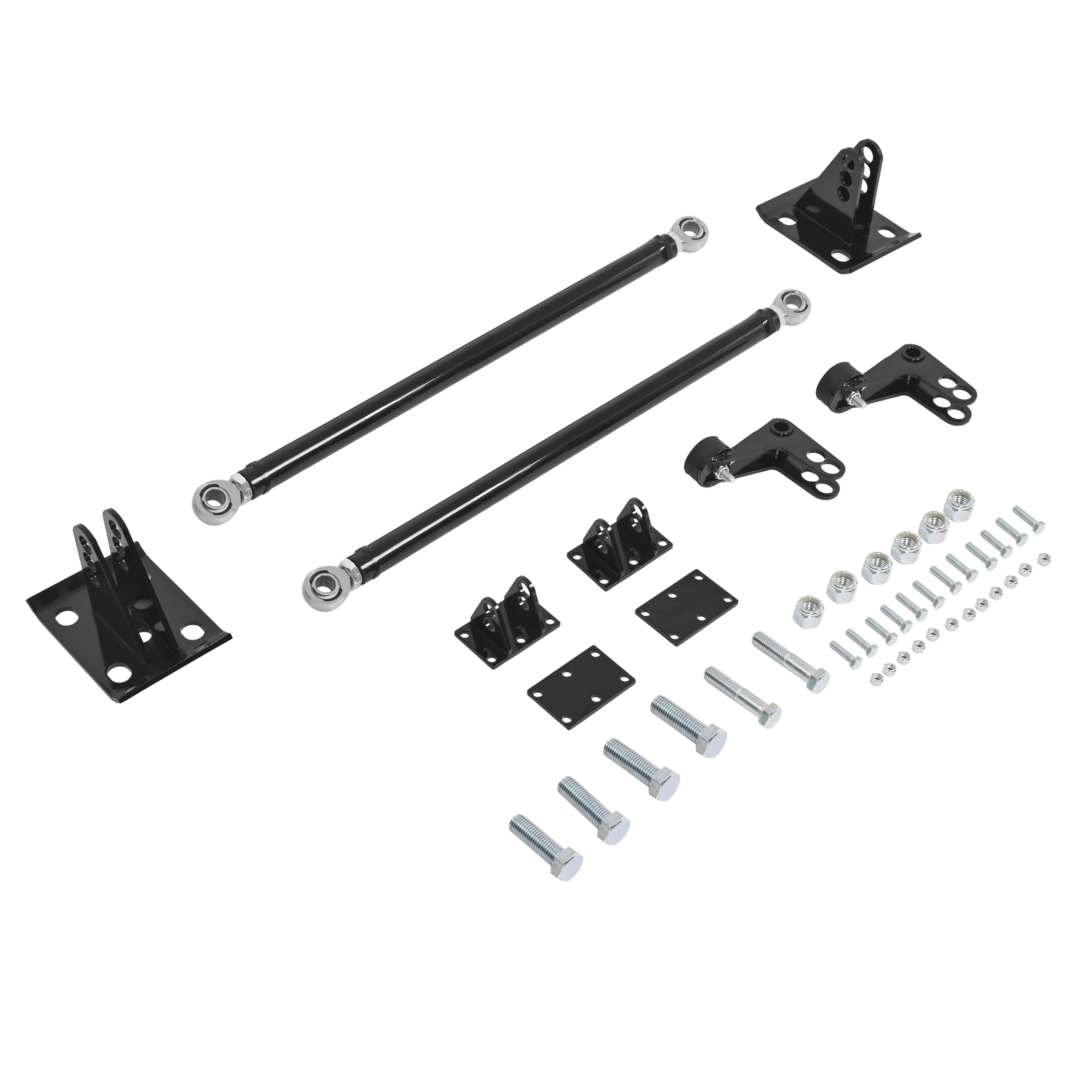 Black Truck Traction Bars For Chevy Silverado/GMC Sierra 1500 1988-2024