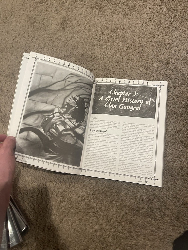 Vampire: The Masquerade Clanbook Softcover RPG