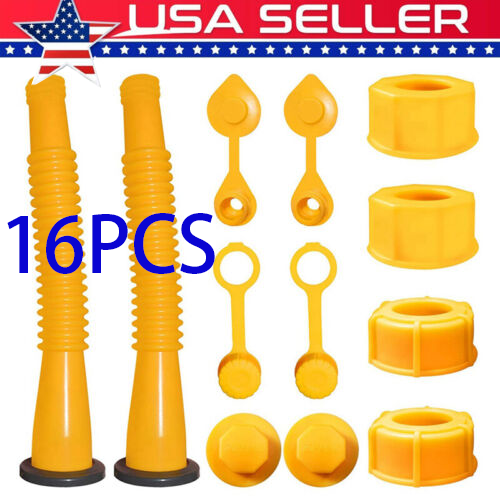 2 SETS Replacement Gas Can Spout FIT Blitz Midwest Scepter Briggs & Stratton US