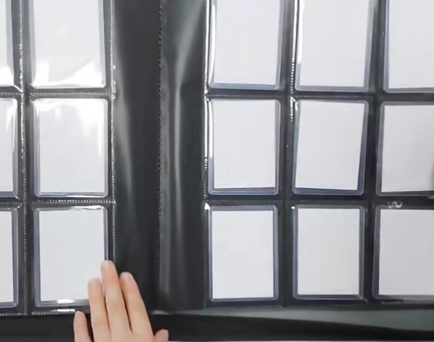 TopLoader Zipper Card Binder | SIDE LOADING | 252 Cards | 9 Pocket | 14 Pages