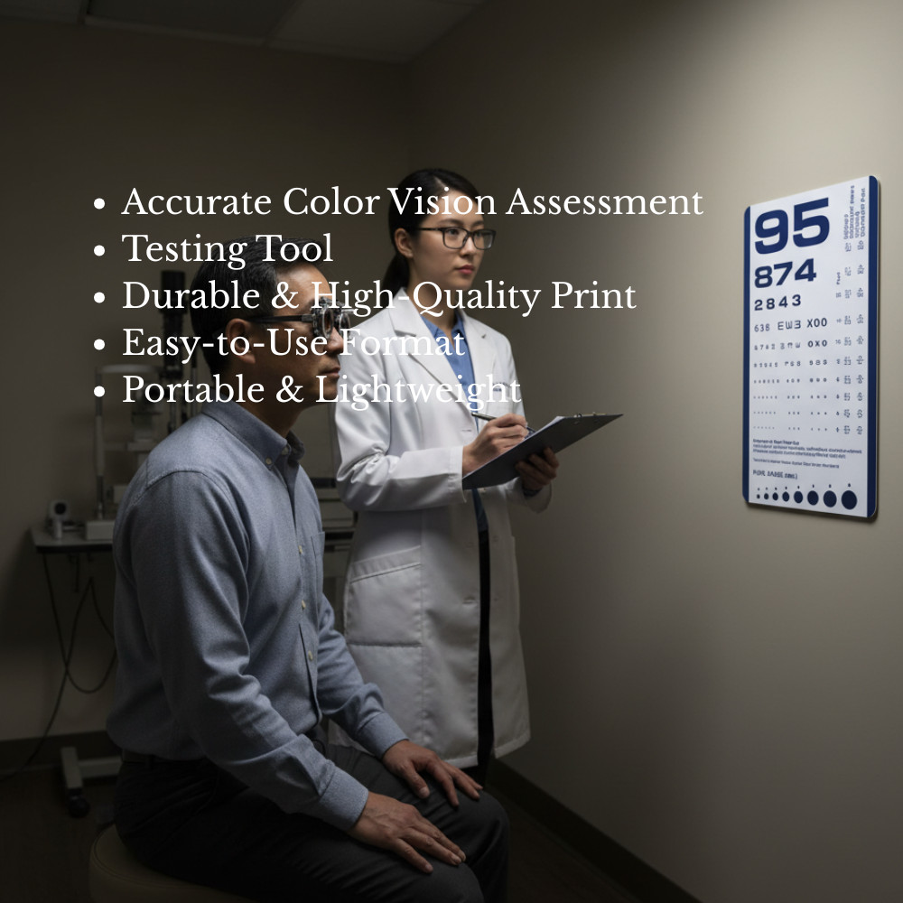 Pediatric Color Vision Eye Chart