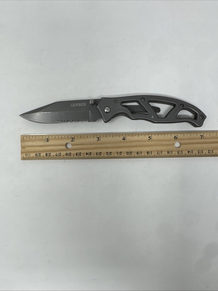 GERBER 4660920A1 Foldable Pocket Knife Gray Foldable #0134