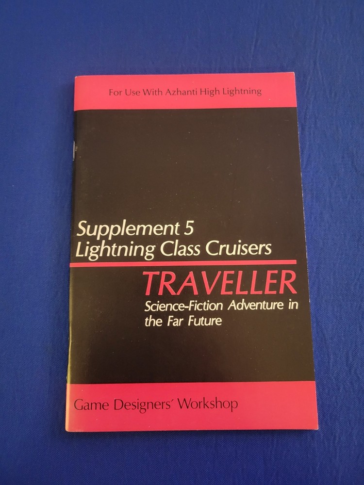 Traveller Supplement 5 Lightning Class Cruisers - GDW