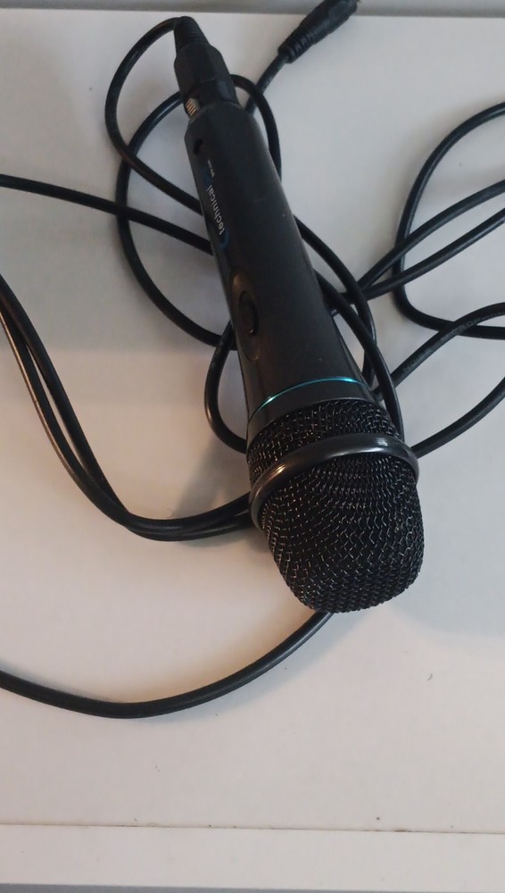 Technical Pro Handheld Wired Microphone 6.35mm On/Off Switch Black