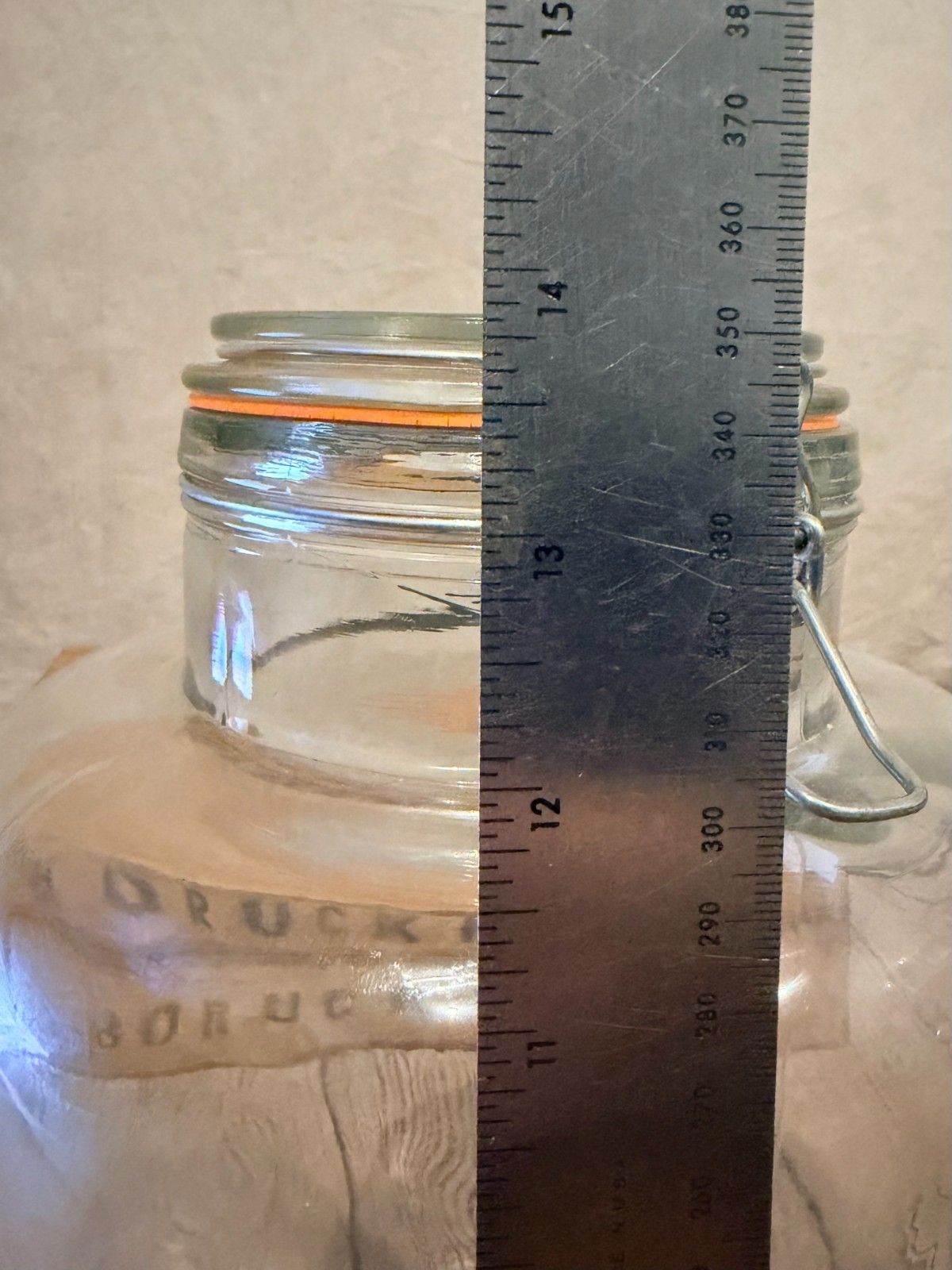 2 Gallon Nantucket Glassware Co Beverage Dispenser Jar With Spigot