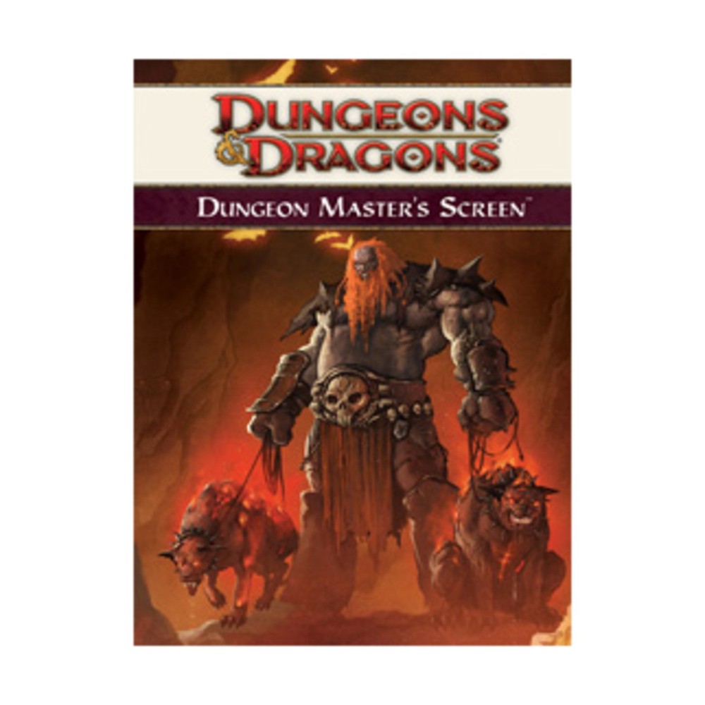 WotC D&D 4e Dungeon Master's Screen (4th Ed) EX