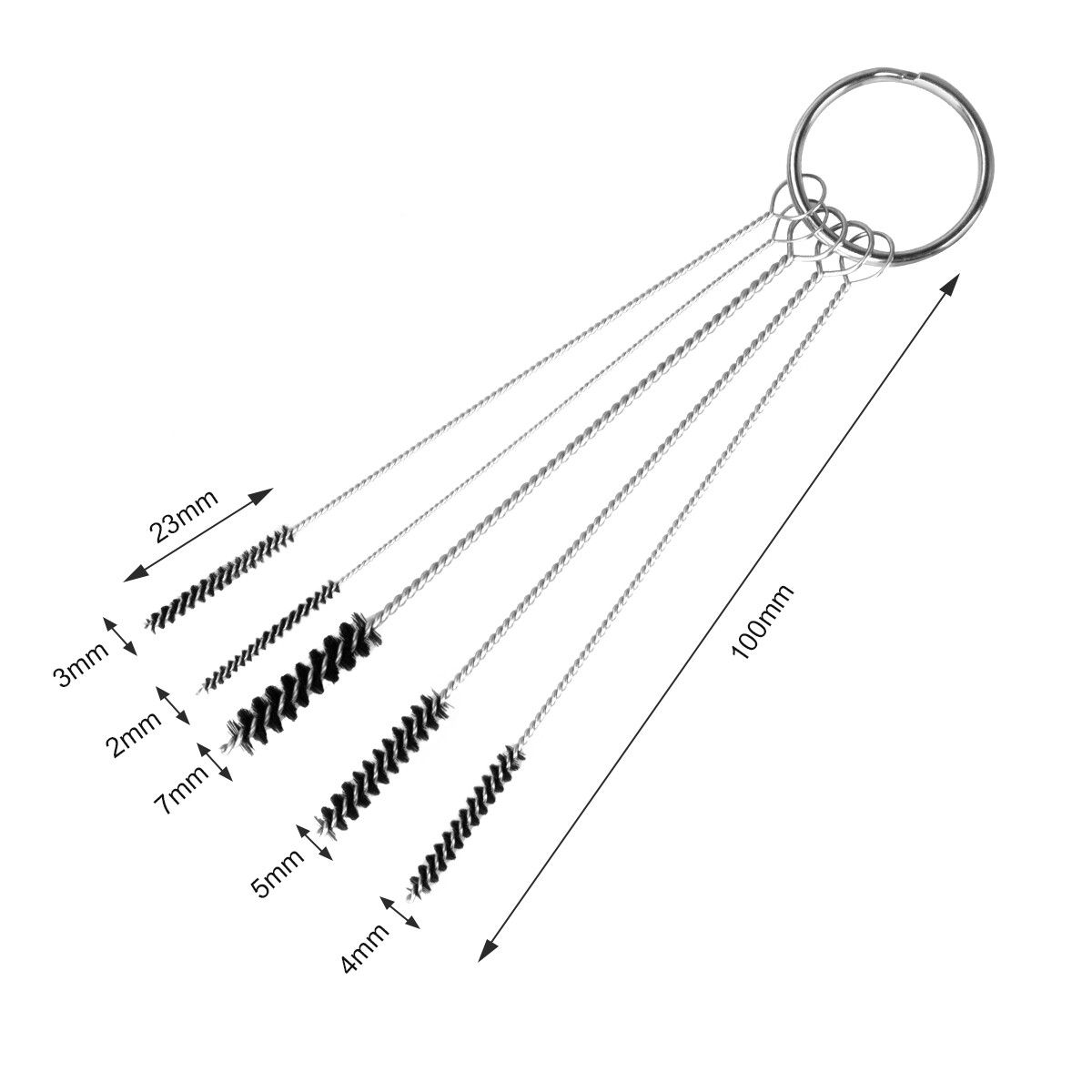 Carburetor Carb Cleaning Jet Cleaner Kit Tool Set For Motorcycle ATV Lawn Mower
