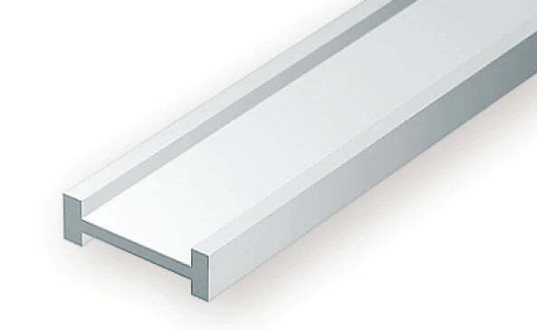 Evergreen Scale Models 271 Styrene I-Beam .060" (4 Pack)