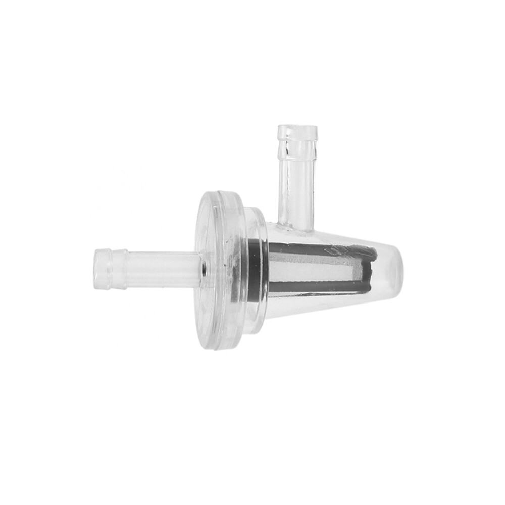10X 1/4" Inline Motorcycle Fuel Filter 90 Degree Angle for 6mm 7mm hose lines
