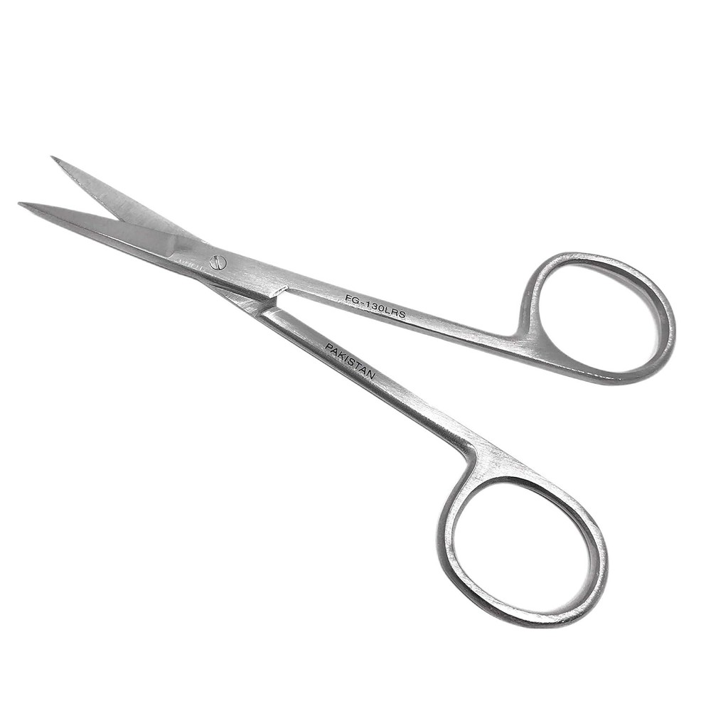 Cynamed Iris Micro Dissecting Precision Lab Scissors Perfect for Nurses Doctors