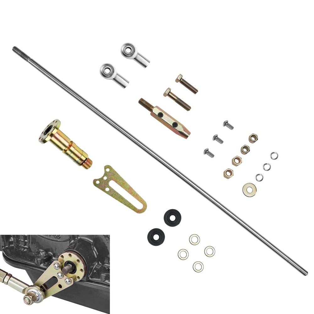 21" Adjustable Column Shift Linkage Kit ACA-1807 for AOD Ford Transmission