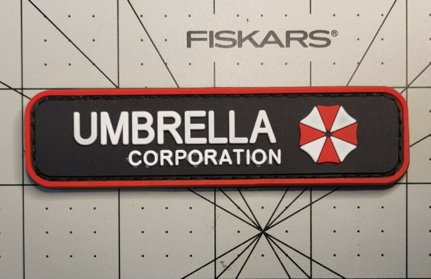 Resident Evil Umbrella Corporation PVC Hook & Loop