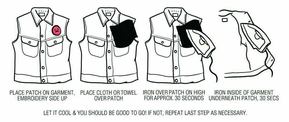Riverdale South Side 3 pc Jacket Size (10") Embroidered Patch -new