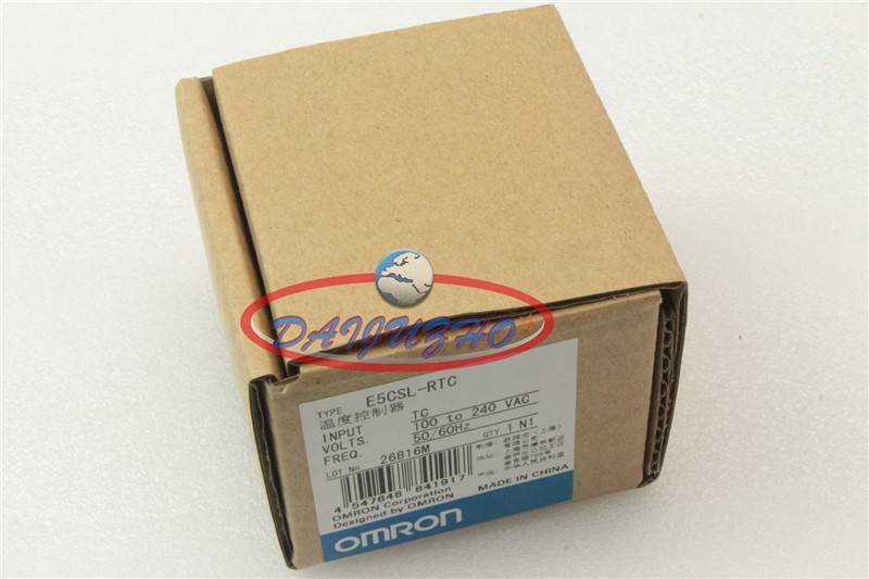 NEW Omron Temperature Controller E5CSL-RTC E5CSLRTC 100-240V