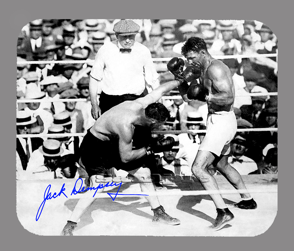 Jack Dempsey Facsimile Autographed Mouse Pad Item#3003