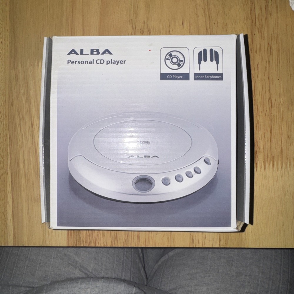 Alba Personal CD Player - Boxed - CCD431 Portable Compact Disc Player