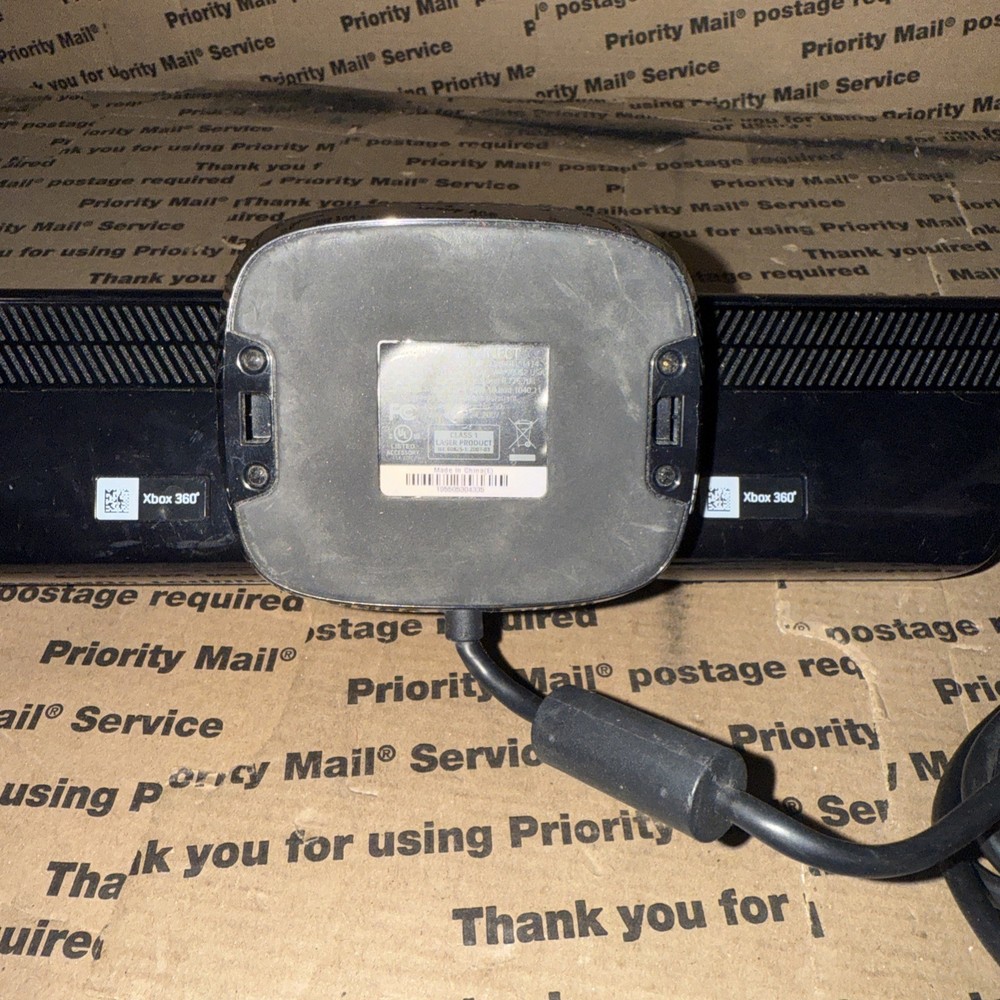 Microsoft Xbox 360 Kinect Connect Black Sensor Bar 1414