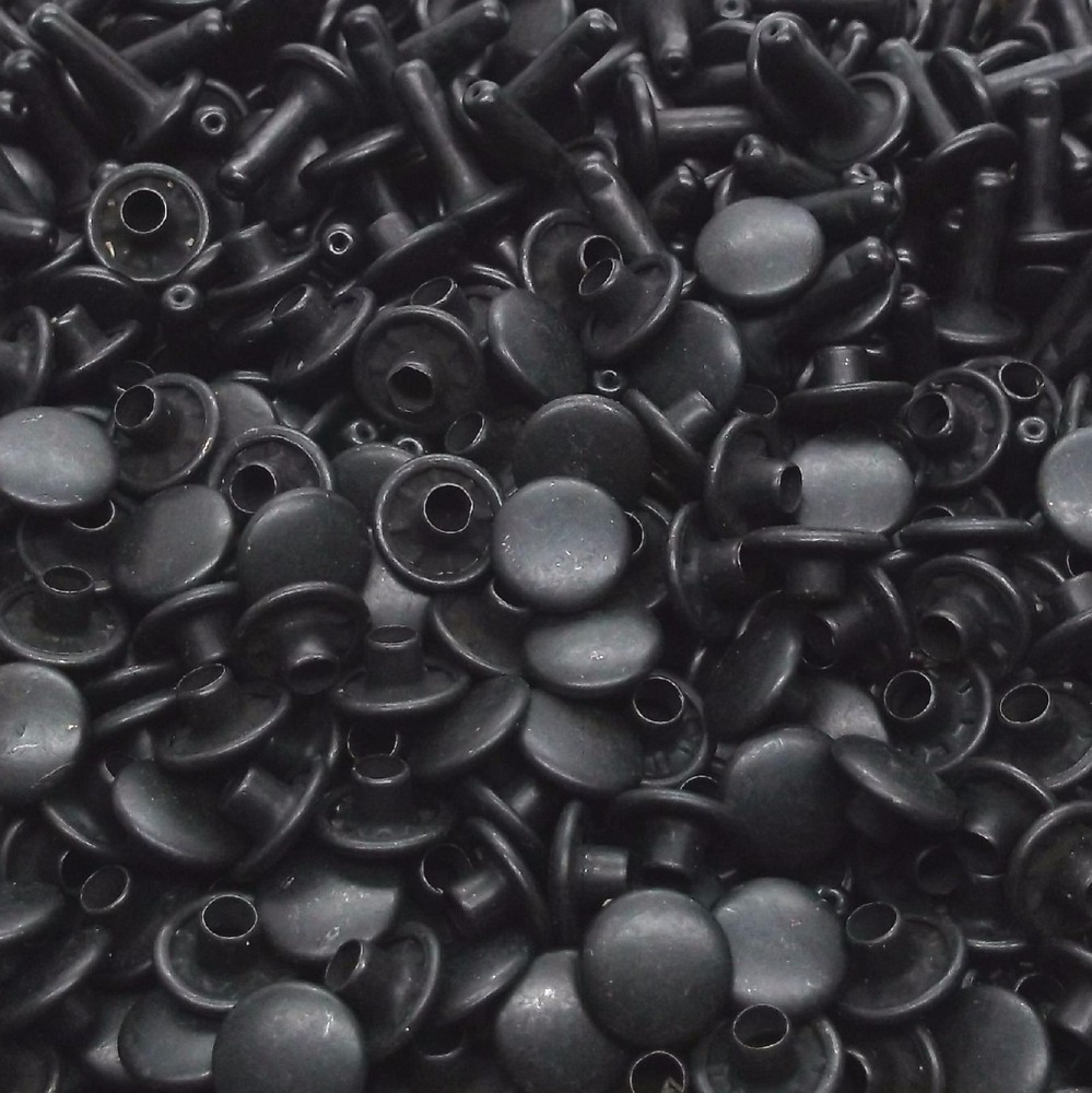 Rapid Rivets Large Black 100 Pack 1275-13 by Stecksstore