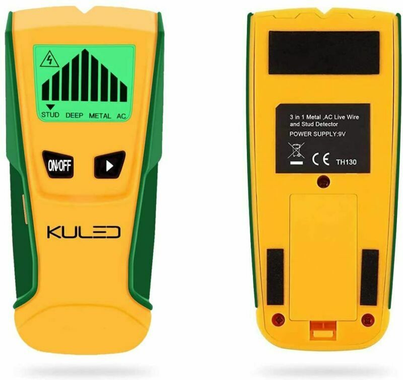 Stud Finder, 3 in 1 Multi-Function Wall Stud Sensor Detector with LCD Display