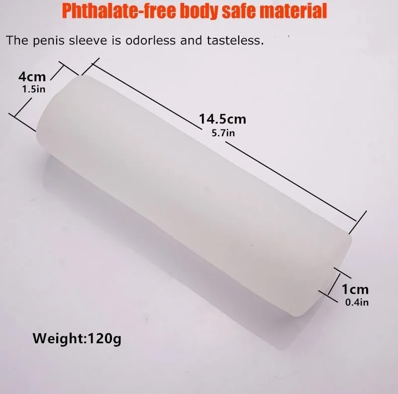 Soft Silicone Erection Pump Sleeve with Quick Release for Optimal Performance