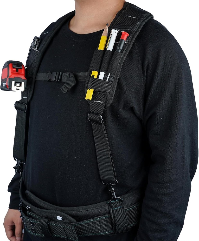 High-Density Fabric Construction Work Suspenders