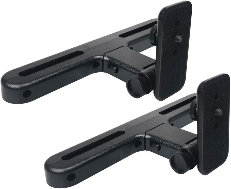 Car Headrest Mounts, Angle Adjustable Headrest Dual Screen DVD Player Mount Hold
