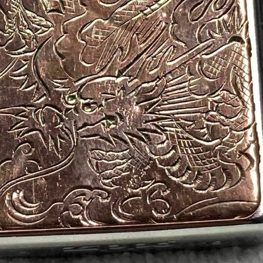 ZIPPO Lighter Dragon with Plate, 2019 Model