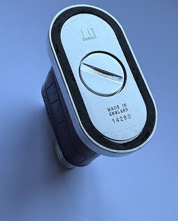 Boxed Dunhill Unique Club ‘Fluid’ Table Lighter - Overhauled