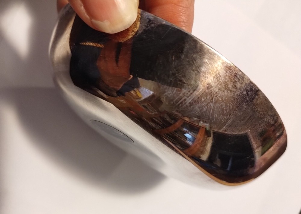 Vtg Reed & Barton TEAL GREEN Silver Plate Enamel Bowl small trinket candy 192