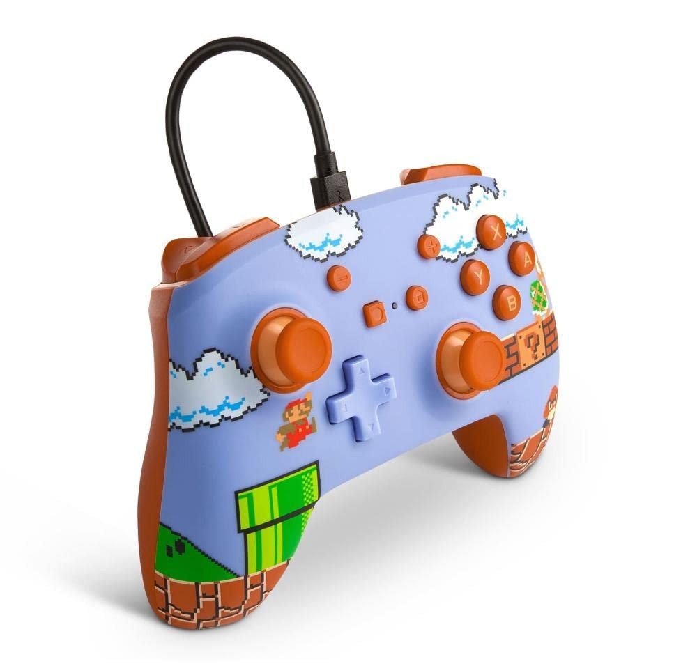 PowerA Enhanced Wired Controller for Nintendo Switch - Super Mario Bros Edition