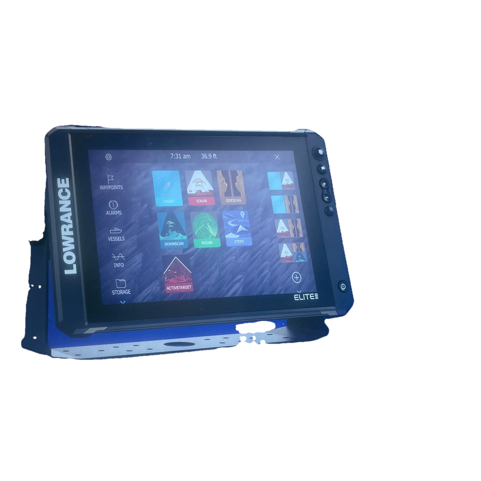 Lowrance Elite FS 12 Fishfinder Chartplotter Totalscan Transducer