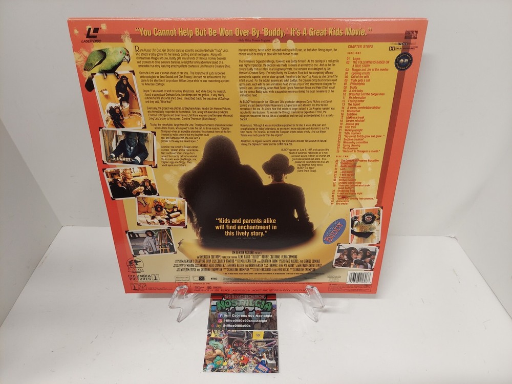 Buddy Laserdisc LD Nice Shape NOT DVD