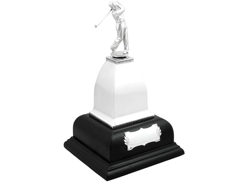Sterling Silver Golf Presentation Trophy Antique George V (1913)