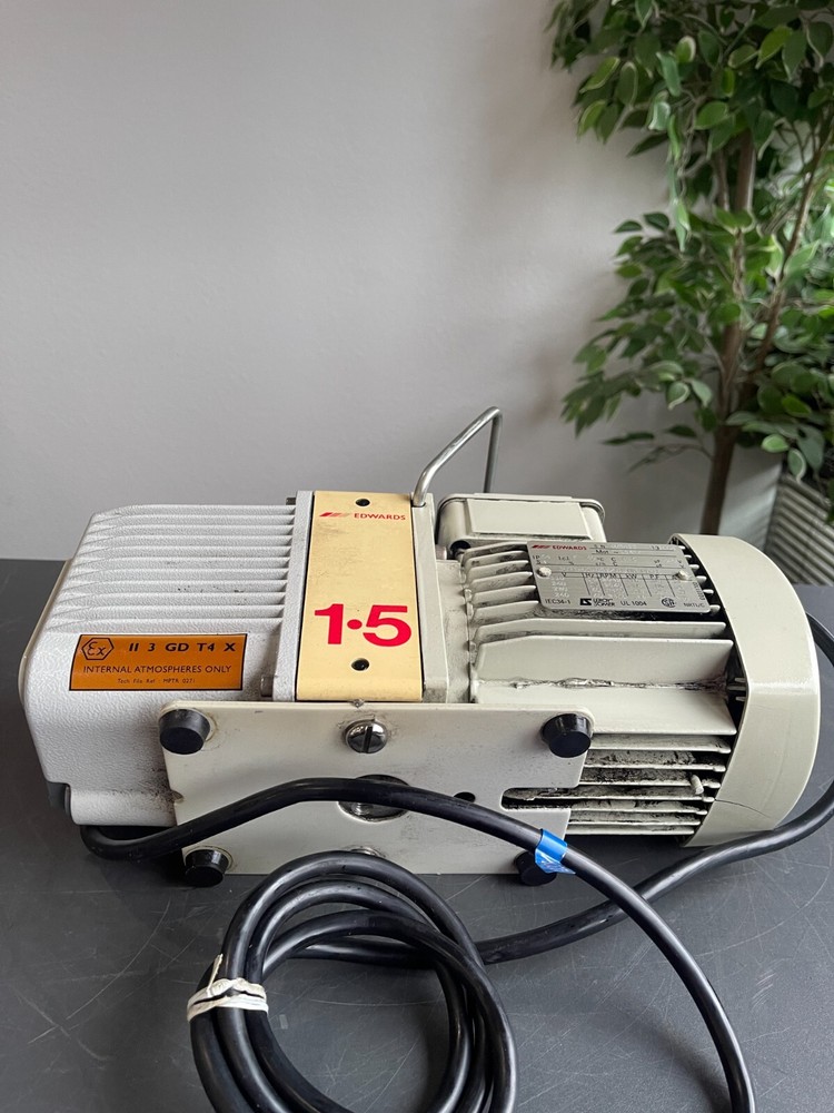 Edwards E2M1.5 Rotary Vane Dual Stage Vacuum Pump 230V